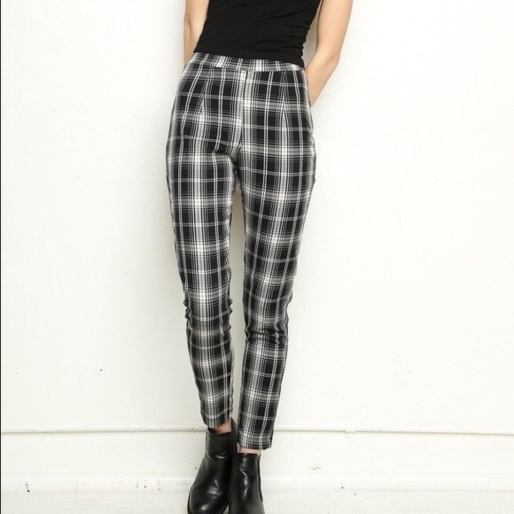 Brandy Melville plaid pants